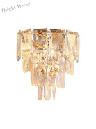 Luisa’s Light Luxury Crystal Wall Lamp - Elevate Your Living Spaces With Modern Elegance Wall Lamp