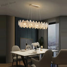 Luxurious Crystal Chandelier For Living Rooms And Master Bedrooms - Nordic Postmodern Minimalist