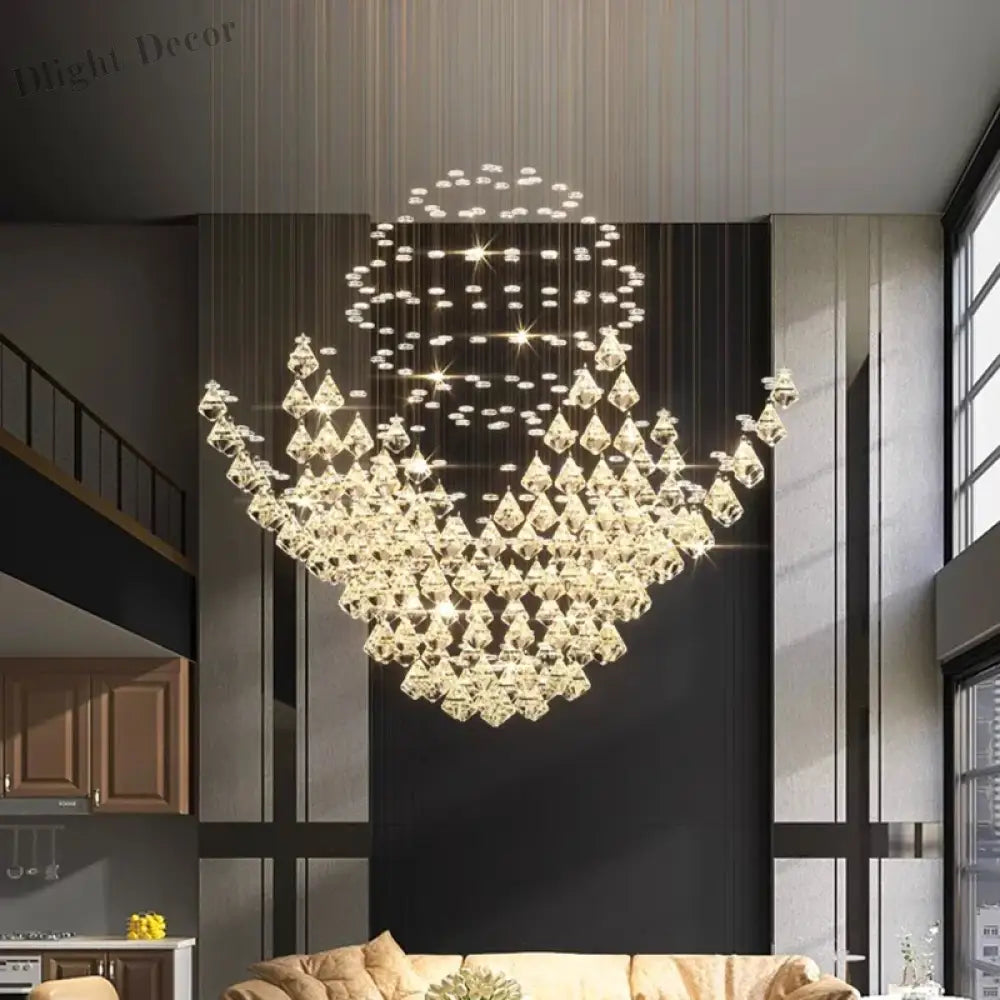 Luxury Crystal Chandelier - Elegance And Opulence For Home Decoration Chandelier