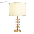 Luxury Crystal Table Lamp - Post Modern American Style Bedside