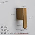 Luxury Zinc Alloy Cabinet Handles - Modern Drawer Pulls for Wardrobes Closets and Furniture Coffee Handles