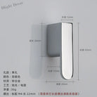 Luxury Zinc Alloy Cabinet Handles - Modern Drawer Pulls for Wardrobes Closets and Furniture Silver Handles