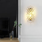 Lyric Nordic Postmodern Minimalist Crystal Villa Wall Lamp - Personalize Your Space With Creative