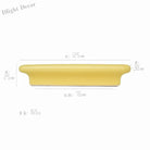 Macaron Series Ceramic Wardrobe Handles – Children’s Room Door Knobs and Cabinet Pulls 2115-light yellow Handles