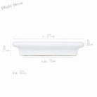 Macaron Series Ceramic Wardrobe Handles – Children’s Room Door Knobs and Cabinet Pulls 2115-Porcelain white Handles