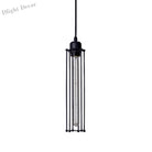 Madelyn - Black Industrial Tube Pendant Light