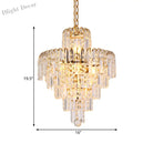 Madilyn Modern Tiered Chandelier: Add Dazzling Elegance To Your Space