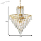 Madilyn Modern Tiered Chandelier: Add Dazzling Elegance To Your Space