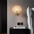 Madison - Fancy Modern Glass Shell Lampshade Indoor Bathroom Waterproof Next Wall Lamp Led Brass