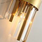 Malaya - Living Room Villa Hotel New Wall Lamp Creative Golden Crystal High - End Luxury Atmosphere