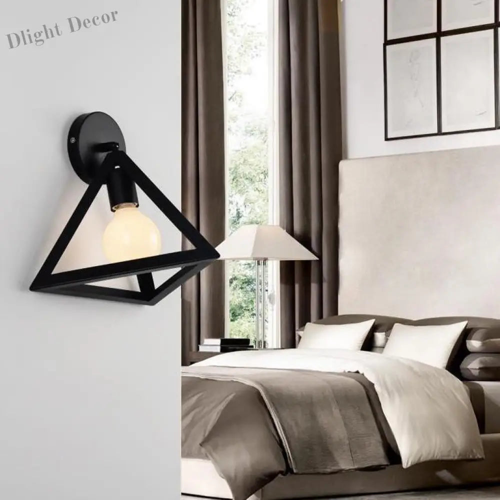 Malia Industrial Chic Wall Sconce: Modern Design Meets Classic Charm