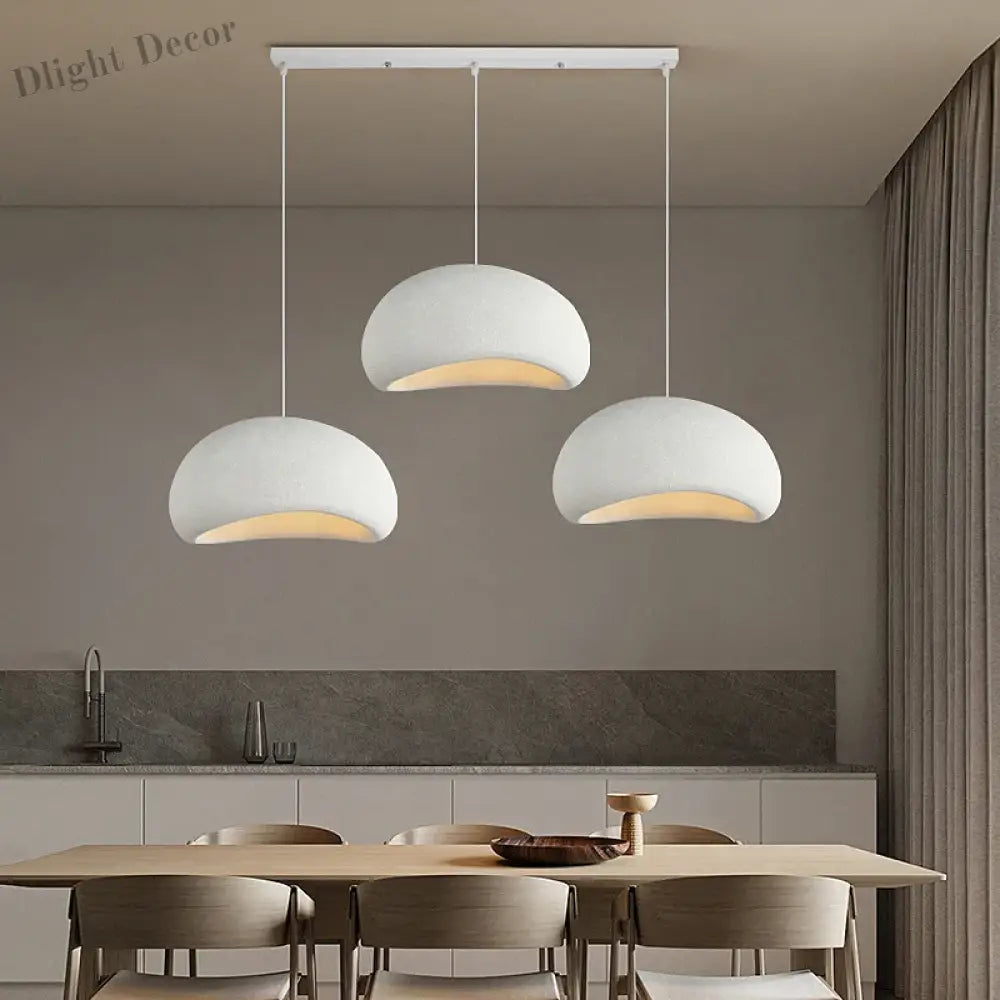 Meera - Minimalist Nordic Wabi Sabi Led Pendant Lights Stylish Dining Room Lighting Fixture’