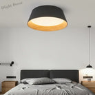 Minimalism Designer Wood Grain Ceiling Lamp - Led Dining Room Bedroom Kitchen Decoration Chandelier