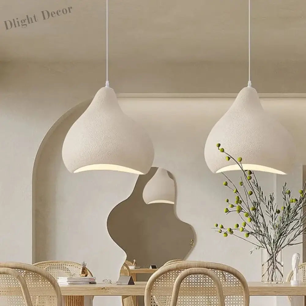 Minimalism Wabi Sabi E27 Led Pendant Lights - Perfect For Dining Rooms Bars And Nordic Bar Decor