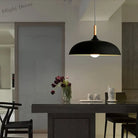 Minimalist Modern Pendant Lamps - Wood & Aluminum Lampshade Hanging Lights For Artistic Fashion