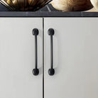 Minimalist Zinc Alloy Cabinet Handles - American Style Drawer Knobs for Wardrobes and Furniture Handles