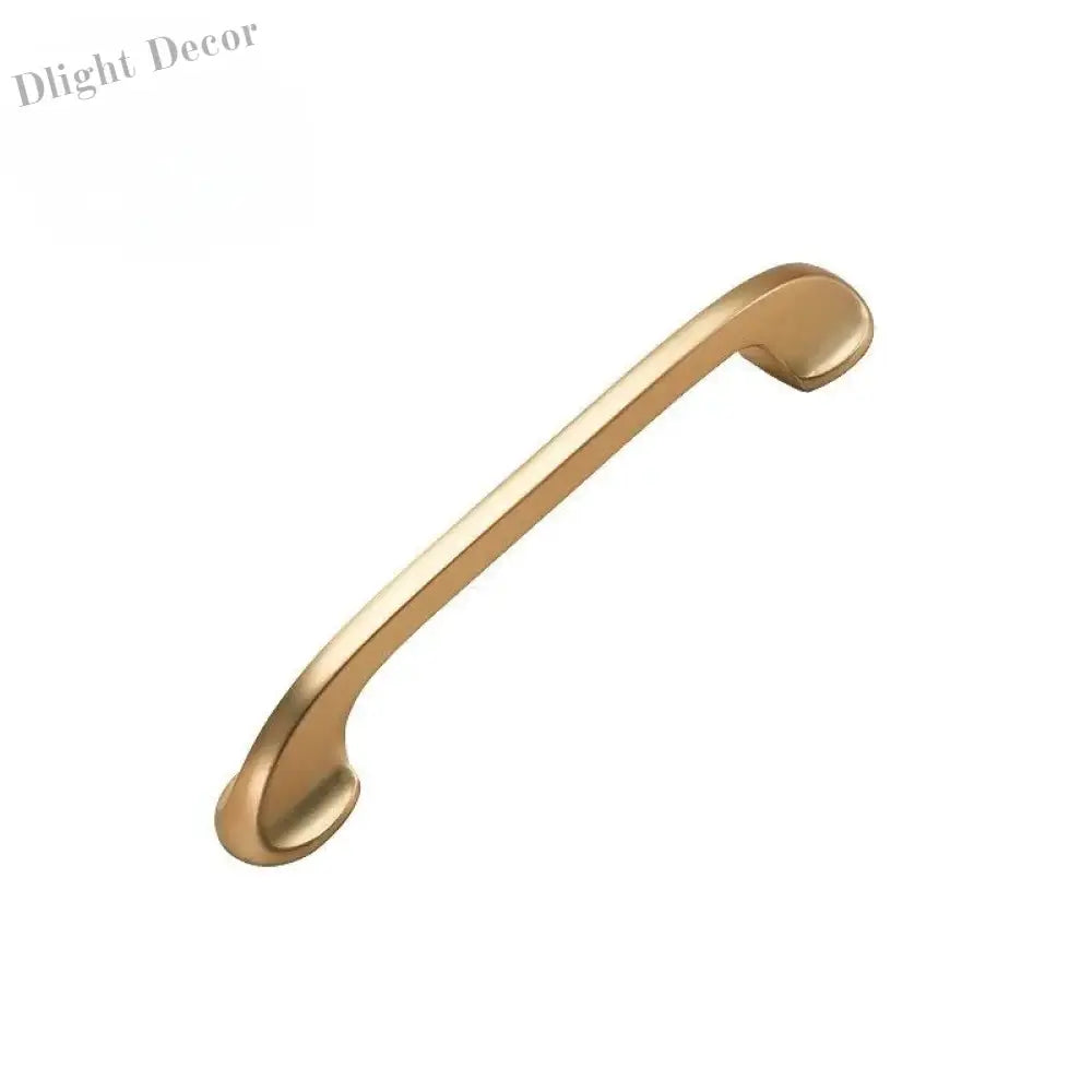 Minimalist Zinc Alloy Cabinet Handles - American Style Drawer Knobs for Wardrobes and Furniture Handles