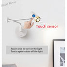 Modern Adjustable Wall Lamps - Swing Long Arm Design With Internal Switch For Household Bedside