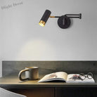 Modern Adjustable Wall Lamps - Swing Long Arm Design With Internal Switch For Household Bedside