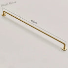Modern Brass Furniture Bar Handles – Stylish Cabinet Pulls and Towel Bars (7mm Solid Brass) 2007-B423 Handles