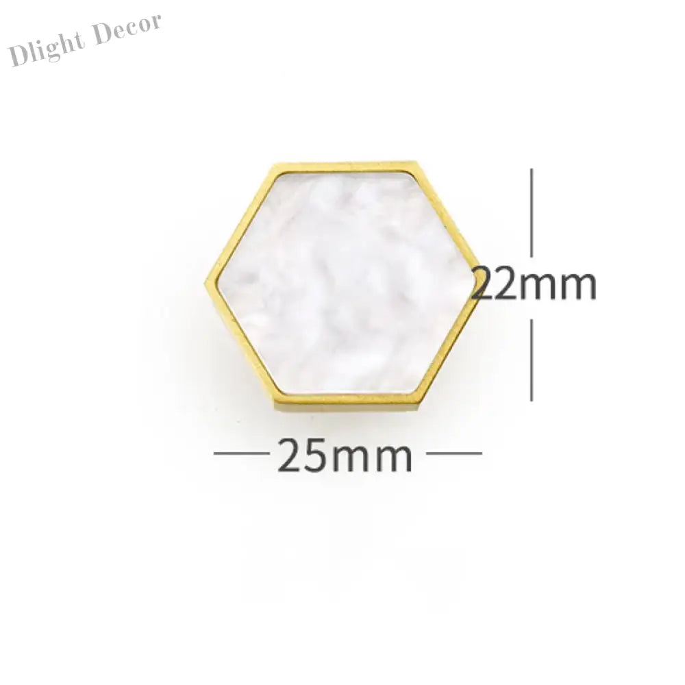 Modern Brass Shell Knobs – Colorful Cabinet Pulls for Wardrobes Dressers and Cupboards white B 25mm knob