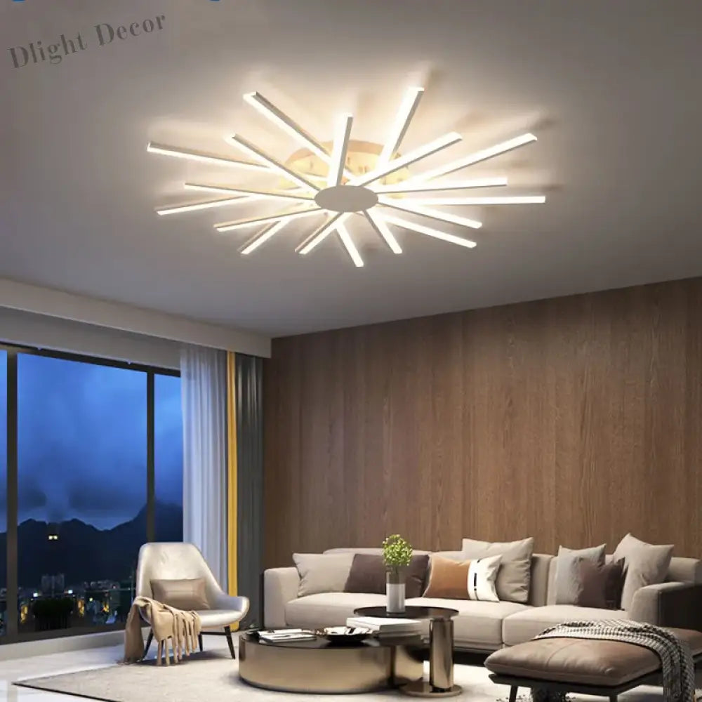 Modern Ceiling Lamps - Elegant Lustre Lights For Living Room Kitchen And Bedroom Decor Ceiling Light