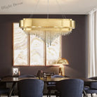 Modern Crystal Chandelier - Artful Elegance For Living And Dining Spaces Chandelier