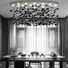 Modern Crystal Stone Chandelier - Led Home Decor Lighting Fixture With Creative Design Colorful