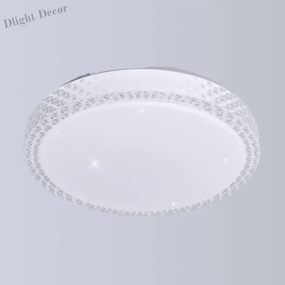 Modern Dimmable Led Ceiling Lamp - Available In 12W 18W 24W And 48W Ideal For Living Rooms Bedrooms