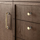 Modern Double-Color Cabinet Handles - Zinc Alloy Drawer Pulls for Cupboards and Furniture Handles