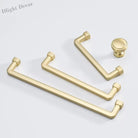 Modern European Gold and Gray Cabinet Handles - Zinc Alloy Drawer Knobs and Door Pulls for Furniture Handles