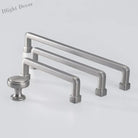 Modern European Gold and Gray Cabinet Handles - Zinc Alloy Drawer Knobs and Door Pulls for Furniture Handles