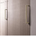 Modern European Gold and Gray Cabinet Handles - Zinc Alloy Drawer Knobs and Door Pulls for Furniture Handles