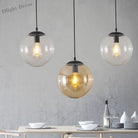 Modern Glass Orb Pendant: Stylish Lighting For Restaurants