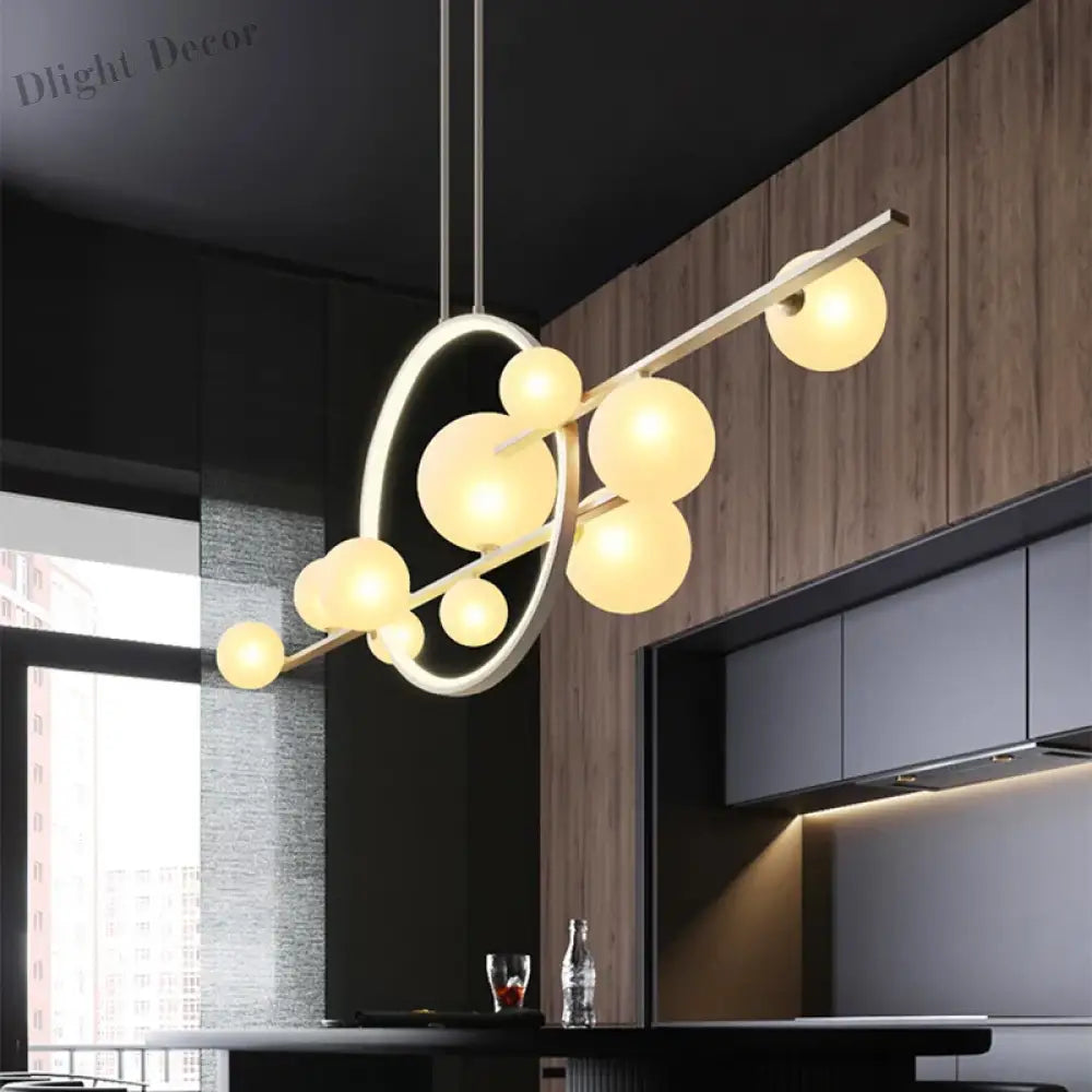 Modern Glass Pendant Lamp - Nordic Home Decor Lighting For Dining And Living Spaces Lights