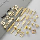 Modern Gold Kitchen Cupboard Drawer Handles – Chinese Style Decorative Knobs Handles