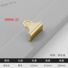 Modern Gold Kitchen Cupboard Drawer Handles – Chinese Style Decorative Knobs X8846-32 Handles