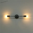 Modern Iron Double Head Wall Lamps - Stylish Led Lights For Aisle Living Room And More Wall Lamp