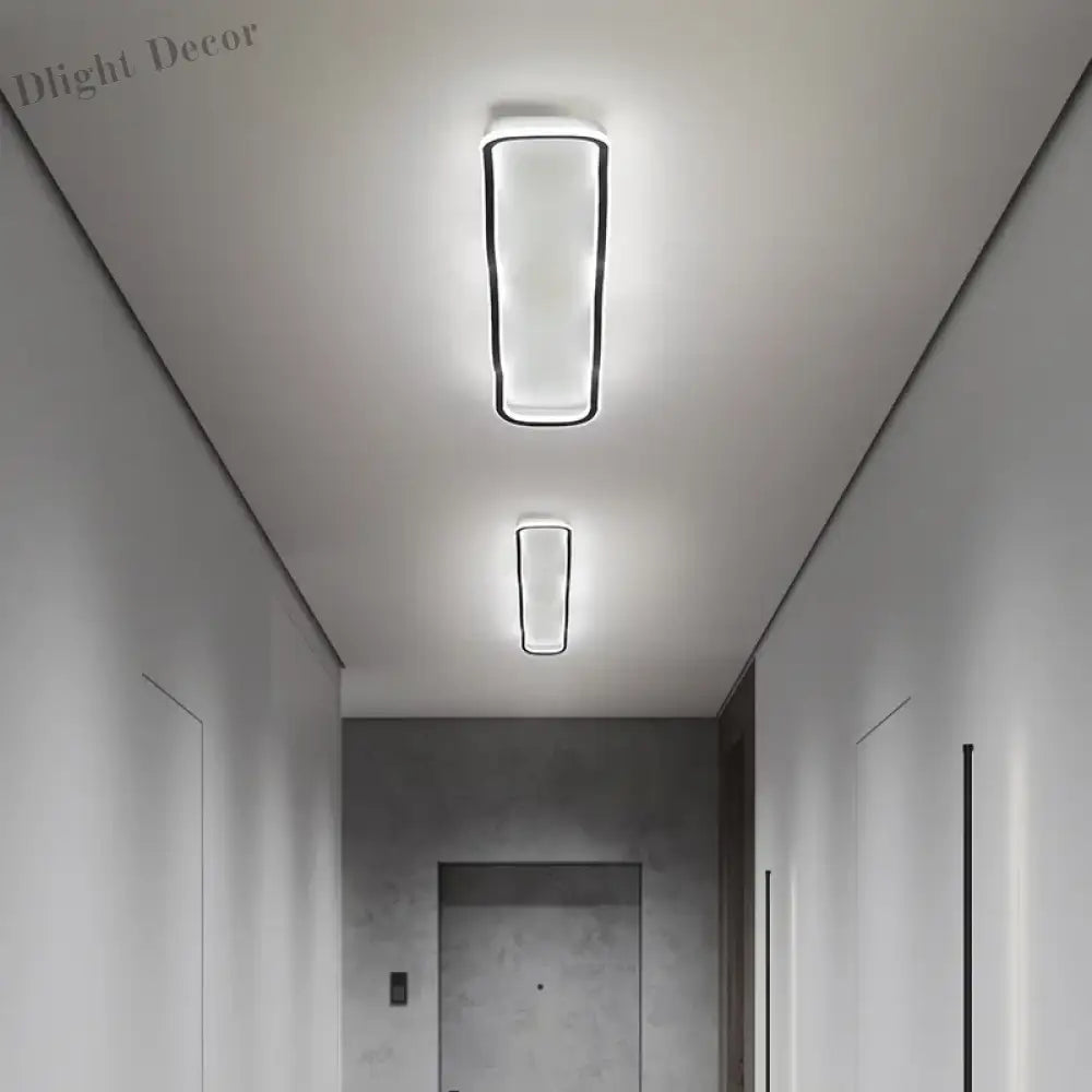 Modern Led Aisle Ceiling Light - Ideal For Corridor Living Room Dining And Bedroom Chandelier Home