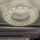 Modern Led Bird’s Nest Ceiling Chandeliers - Captivating Elegance For Villas And Living Spaces