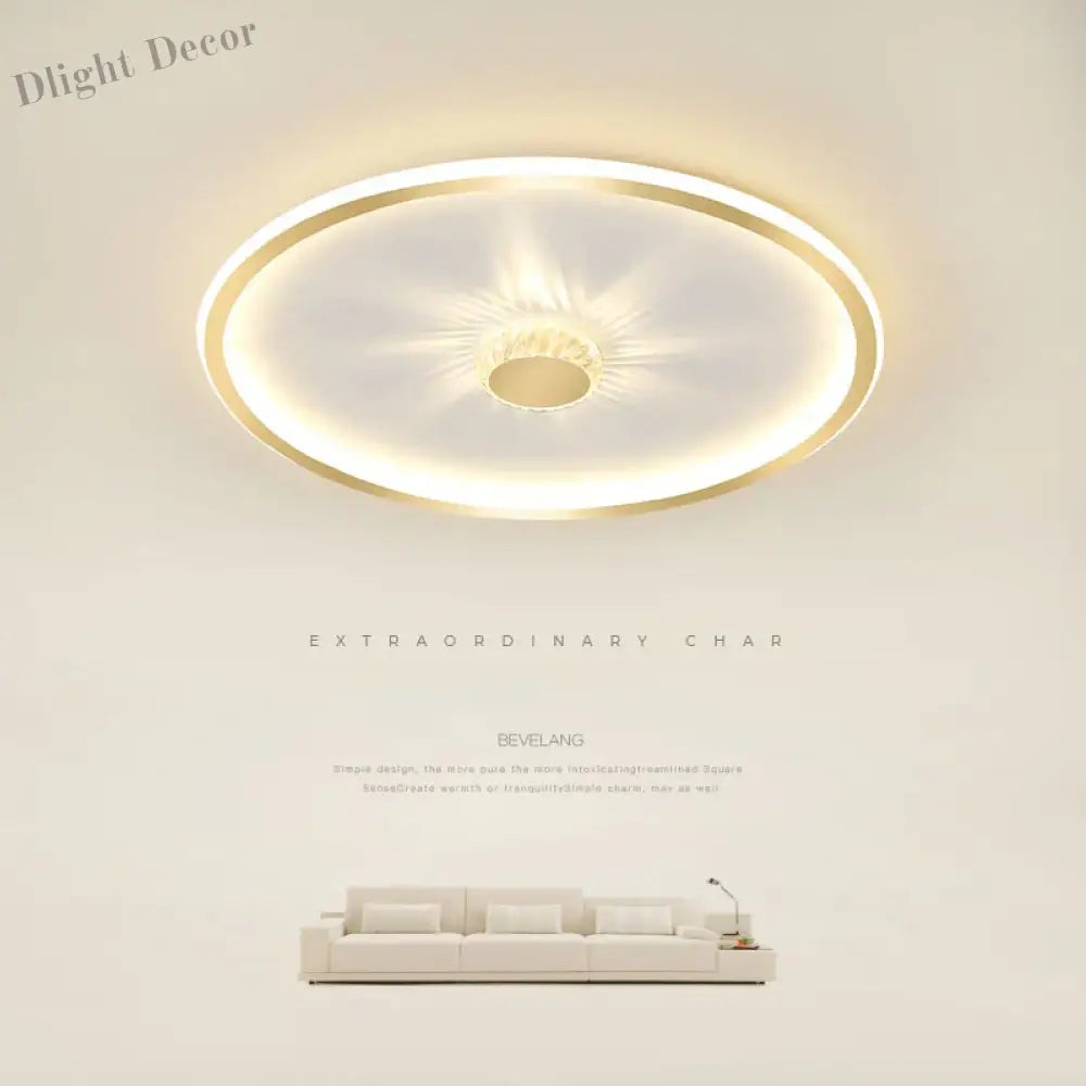 Modern Led Ceiling Lamp - Ideal For Living Dining Room Children’s Bedroom Aisle And Kitchen