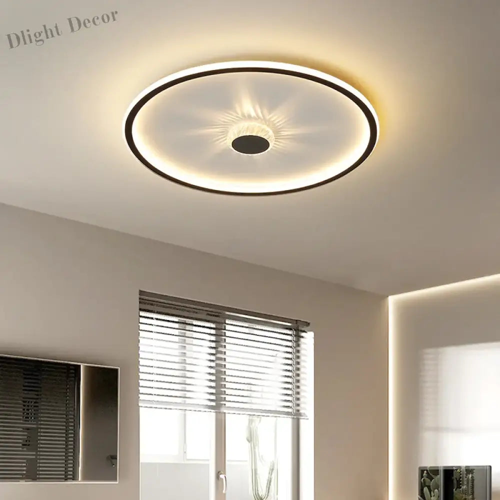 Modern Led Ceiling Lamp - Ideal For Living Dining Room Children’s Bedroom Aisle And Kitchen