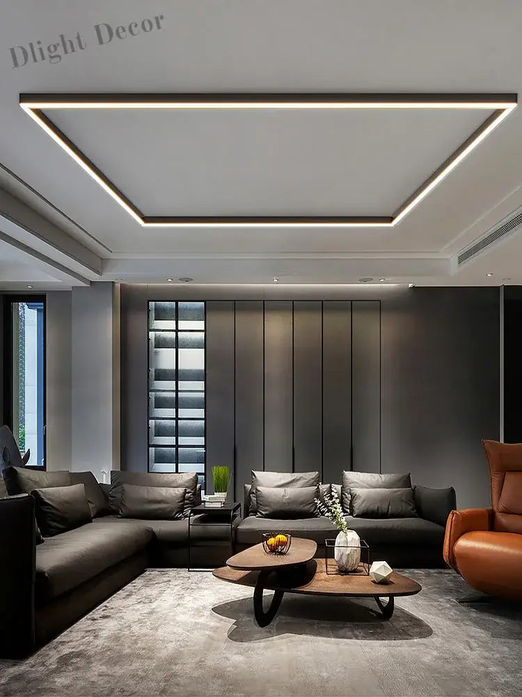 Modern Led Ceiling Lamp - Versatile Lighting For Living Rooms Kitchens Restaurants Offices And More