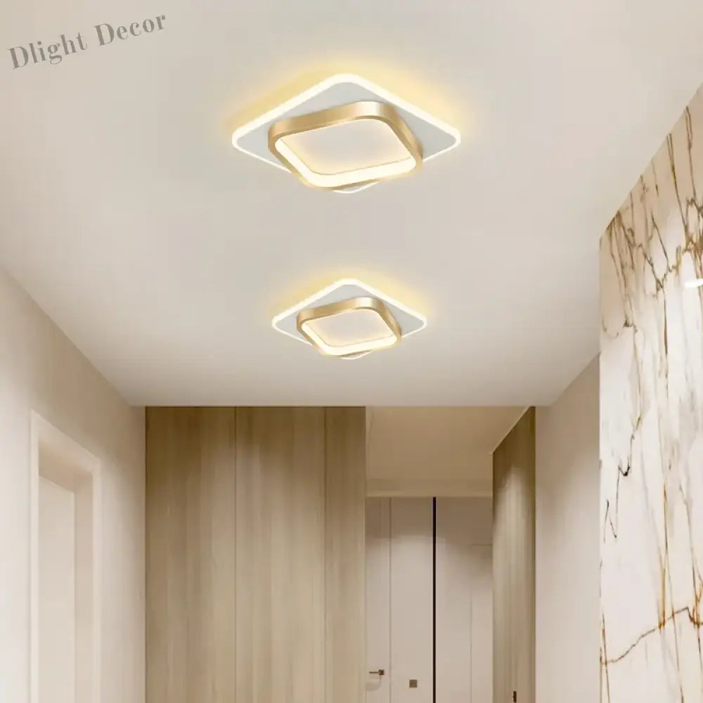 Modern Led Chandelier - Perfect Lighting Fixture For Aisle Corridor Stairs Foyer Balcony And