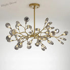 Modern Led Firefly Chandelier - Contemporary Ceiling Pendant Lamp For Living Room Bedroom Kitchen