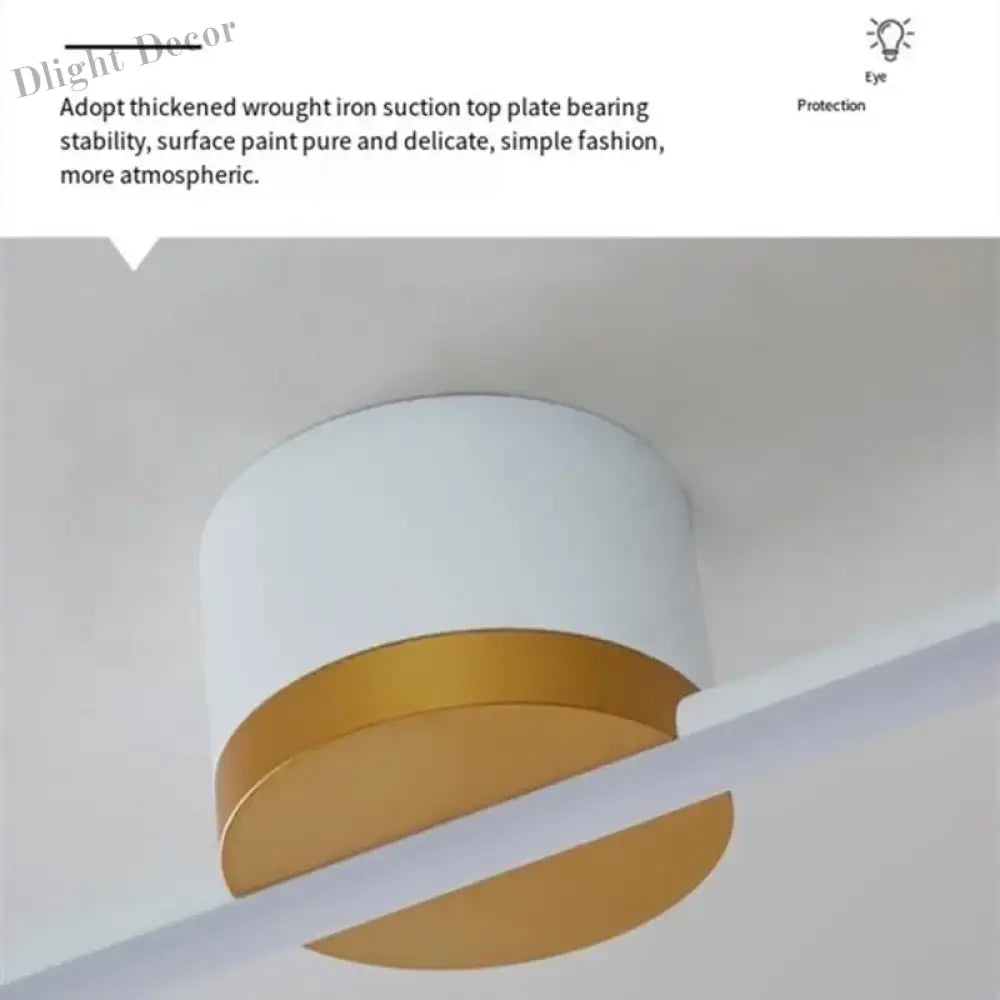 Modern Led Simple Long Strip Ceiling Light - Indoor Lighting Fixture For Bedroom Hall Balcony Aisle