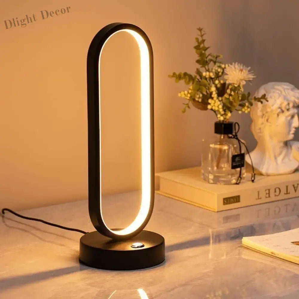 Modern Led Touch Table Lamp - Eye - Friendly Light For Living Bedroom And Study