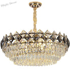 Modern Light Luxury Crystal Chandelier - A Stunning Main Lamp For Living Rooms Dining And Bedrooms