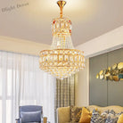 Modern Living Room Chandelier - Light Luxury Crystal Elegance For Dining Rooms Hotels Villas And