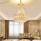 Modern Living Room Chandelier - Light Luxury Crystal Elegance For Dining Rooms Hotels Villas And